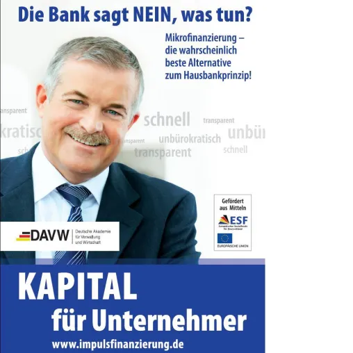 Bild: DAVW bundesweit führendes Mikrofinanzinstitut