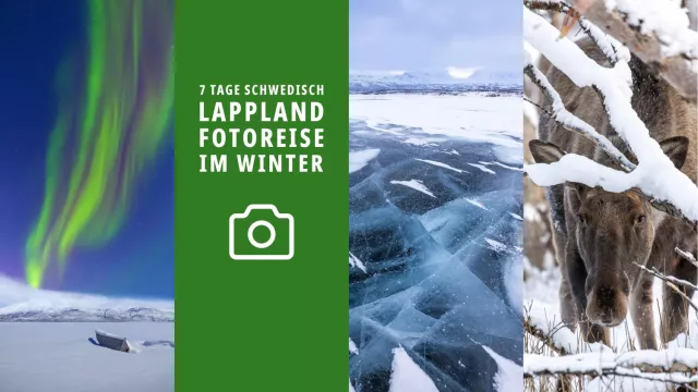 Bild: Ein Abenteuer im Norden – mit der Kamera durch Schwedisch Lappland im Winter!