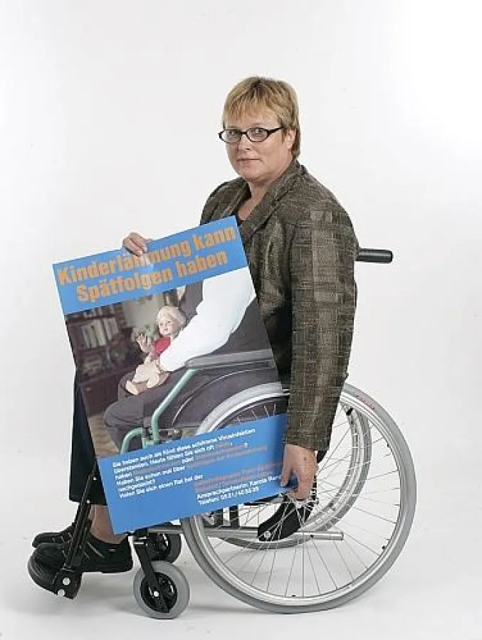 Klärt über die Spätfolgen der Kinderlähmung auf: Karola Rengis, Bundesvorsitzende der POLIO Selbsthilfe.