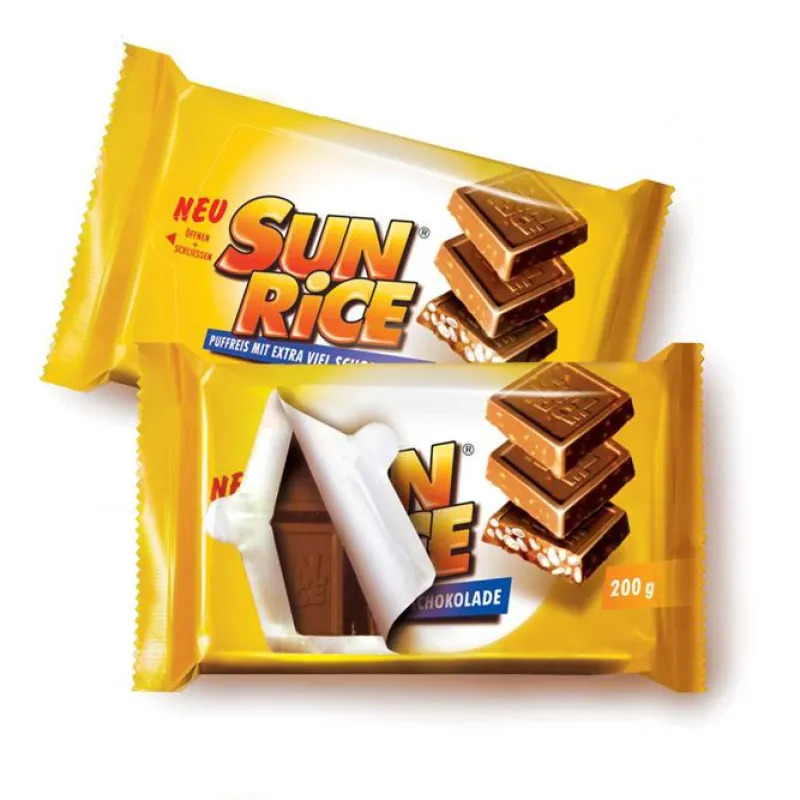 Sun Rice setzt bei seinem Schokoladenpuffreis mit wiederverschließbaren Packungen auf besondere Frische
