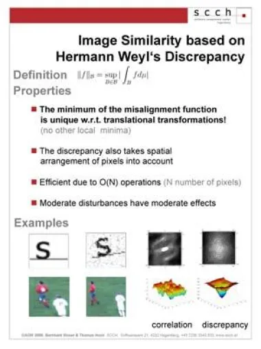 Bild: Wissenschaftler vom SCCH präsentieren neue Forschungsergebnisse bei der OAGM 2008