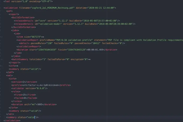 Open-Source e-Rechnungs-Validierer "ZUV" erscheint für ZUGFeRD 2.1 Bild: Open-Source e-Rechnungs-Validierer "ZUV" erscheint für ZUGFeRD 2.1