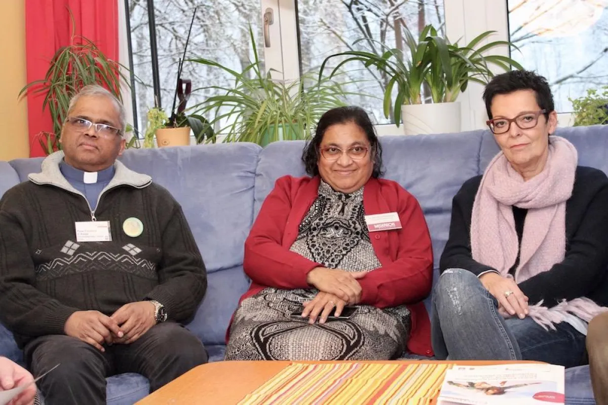 Pater Frederick DSouza, Schwester Dorothy Gabriel Fernandes, Annette Ehnes