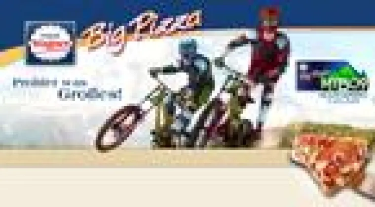 Bild: Spektakuläres Online-Rennen „Big Pizza Mountainbike Challenge“ steht zum Gratis-Download bereit