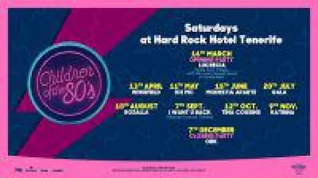 Bild: "Children of the 80's" im Hard Rock Hotel Tenerife