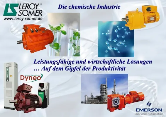 Bild: Die chemische Industrie - Leistungsfähige und wirtschafliche Lösungen... auf dem Gipfel der Produktivität