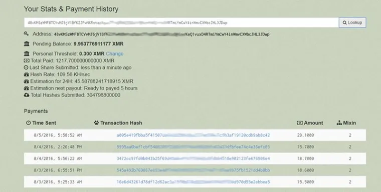 Bild: Die größten Bedrohungen für den Monat August 2016