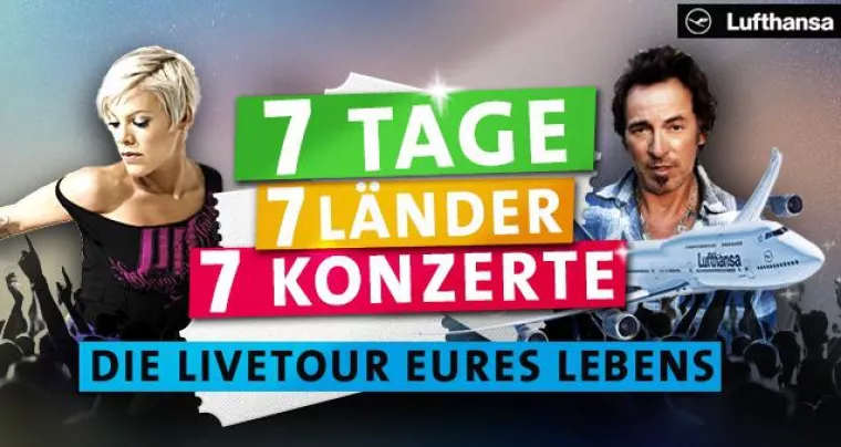 Bild: 7 Konzerte in 7 Tagen in 7 Ländern – RPR1. schickt seine Hörer auf die Livetour ihres Lebens