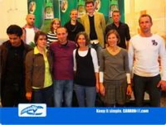 Bild: Siegerehrung Pfungstädter Laufcup Triathloncup 2009…Carboo4U als Partner stets vor Ort