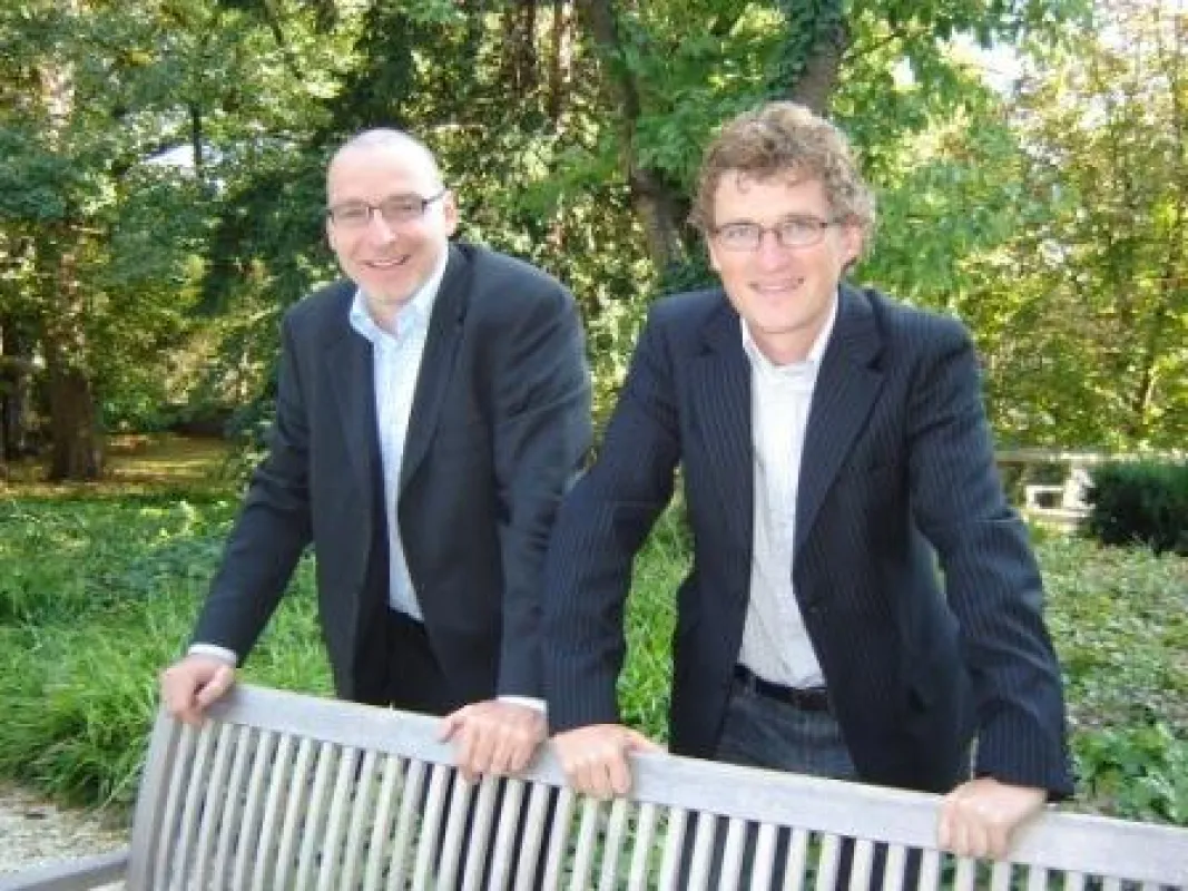 Hans Bachinger und Gergely Hernady (v.l.n.r)