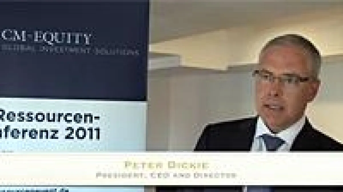 Peter Dickie, President und CEO, Quantum Rare Earth Developments Corp.