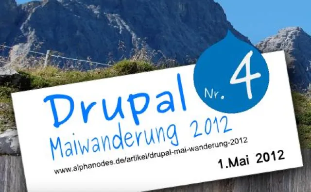 Bild: Drupal Mai Wanderung 2012