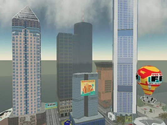 Bild: Second Life: Frankfurt erfreut sich großer Beliebtheit