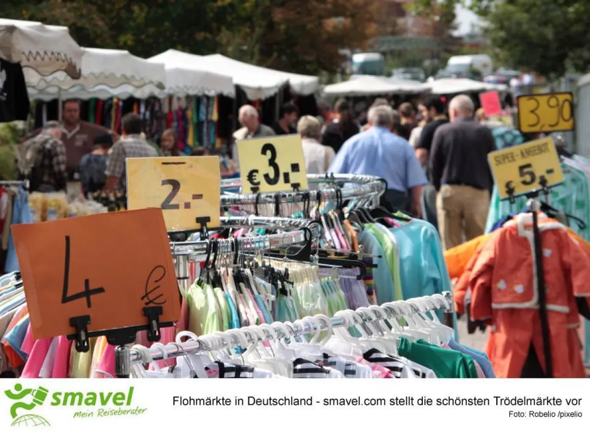 Flohmärkte in Deutschland - smavel.com stellt die schönsten Trödelmärkte vor