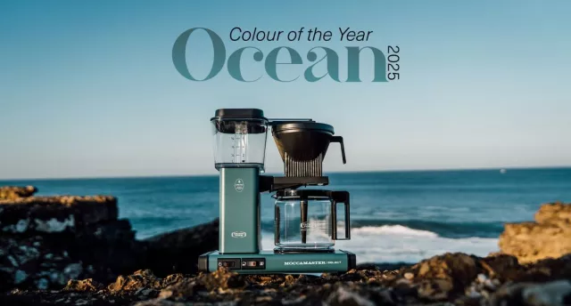 Moccamaster lanciert Colour of the Year: Ocean Bild: Moccamaster lanciert Colour of the Year: Ocean