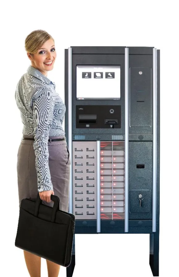 Zusammenführung von Nutzern, Prozessen und Workflows an einem einzigen Automaten.