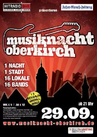 Bild: Musiknacht Oberkirch 2012 - Livemusik mit "Stormy Weather" im Hotel Pflug