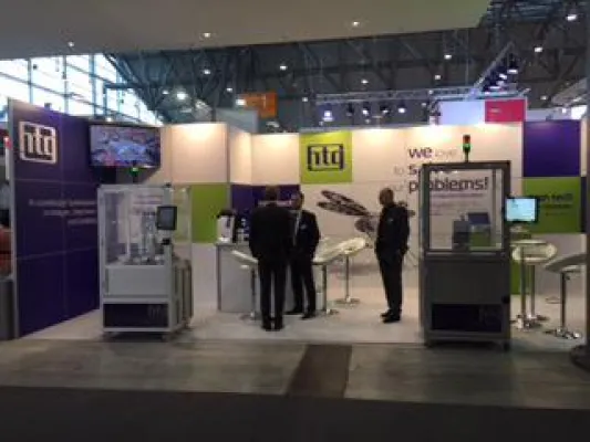 Messereport der HTG zur Control im April 2016 Bild: Messereport der HTG zur Control im April 2016