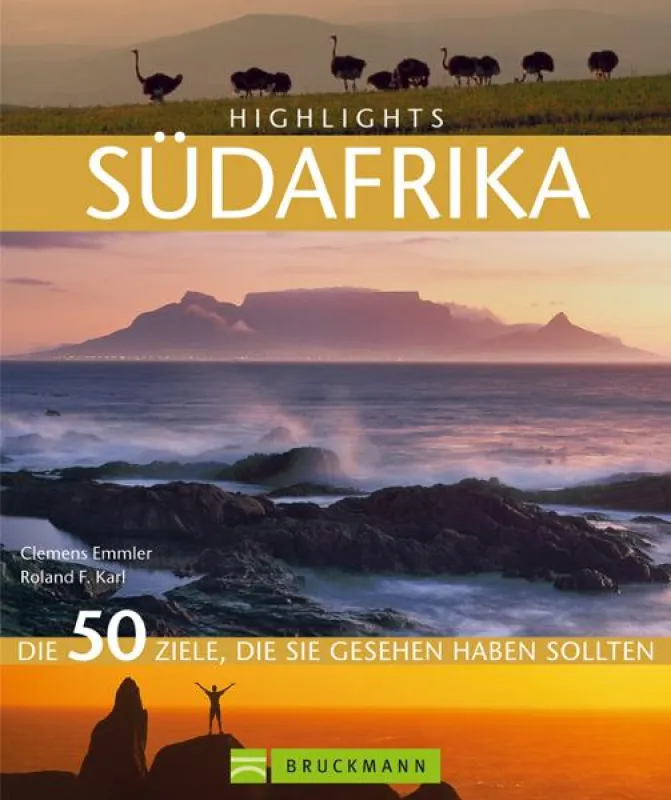 Neuer Buchtipp bei Urlaub-im-Web.de: Highlights Südafrika. Foto: Bruckmann Verlag.