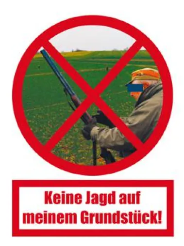 Bild: Immer mehr jagdfreie Grundstücke in Deutschland