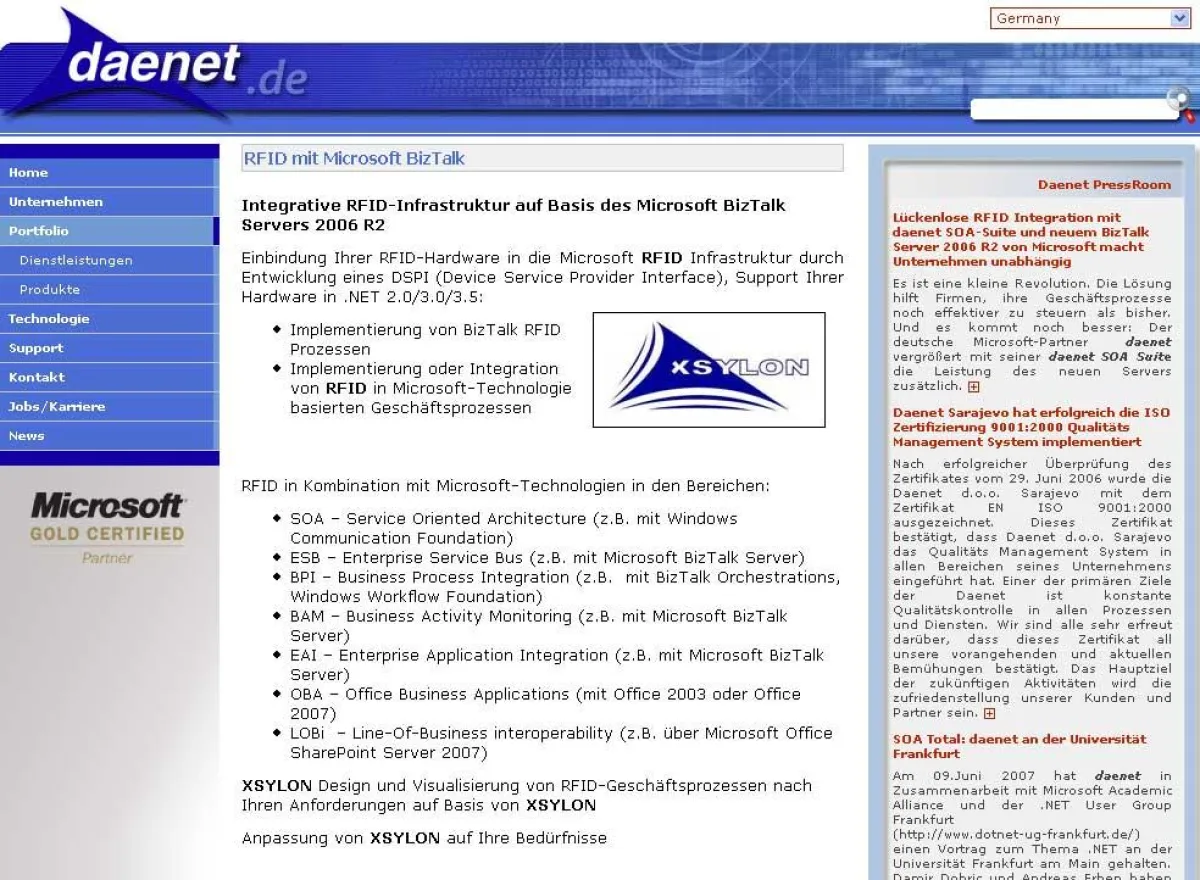 daenet - Gesellschaft für Informationstechnologie mbH  www.daenet.de