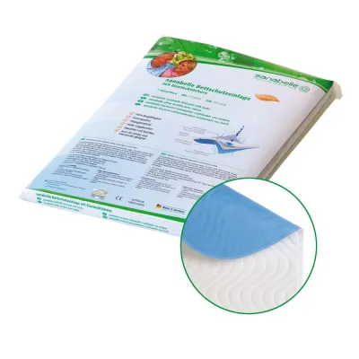 Hoher Liegekomfort kombiniert mit hoher Saugfähigkeit - Mit den sanabelle Bettschutzeinlagen Bild: Hoher Liegekomfort kombiniert mit hoher Saugfähigkeit - Mit den sanabelle Bettschutzeinlagen