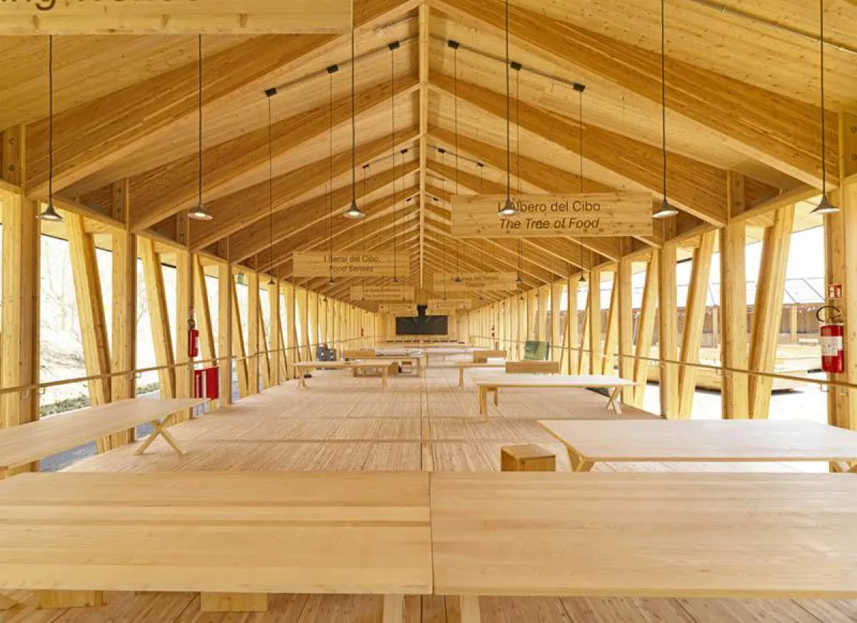 Slow Food Pavillon, Bild: Rubner