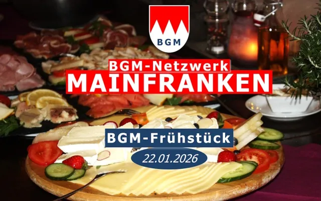 Bild: BGM-Frühstück in Würzburg: Austausch und Networking zum betrieblichen Gesundheitsmanagement