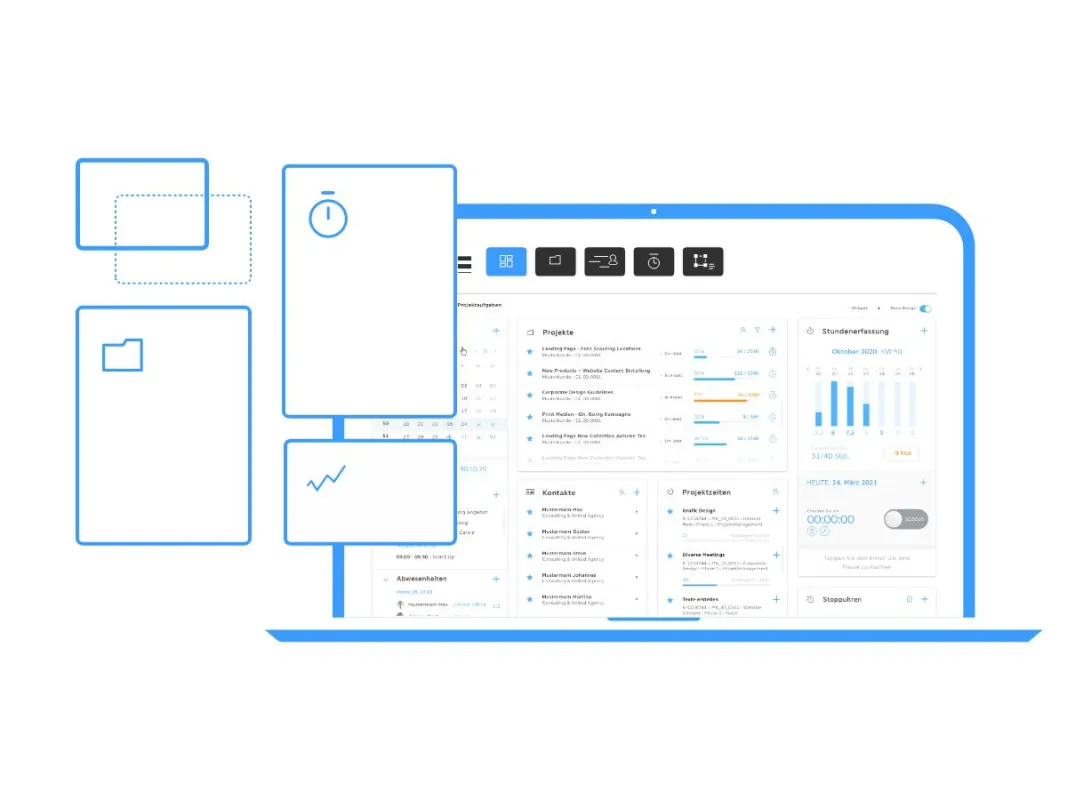Der Troi Smart Desk (© Troi GmbH)