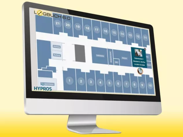 Bild: Dynamed präsentiert Echtzeit-Bettenortung auf der med.Logistica 2019