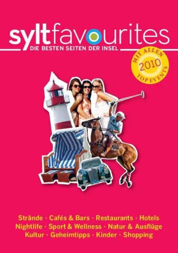 Bild: "syltfavourites" - neuer Insel-Guide erschienen