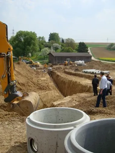 Bild: Delegation russischen Wasserversorgung informiert sich über deutsche Betonfertigteil Kanalisationstechnologie