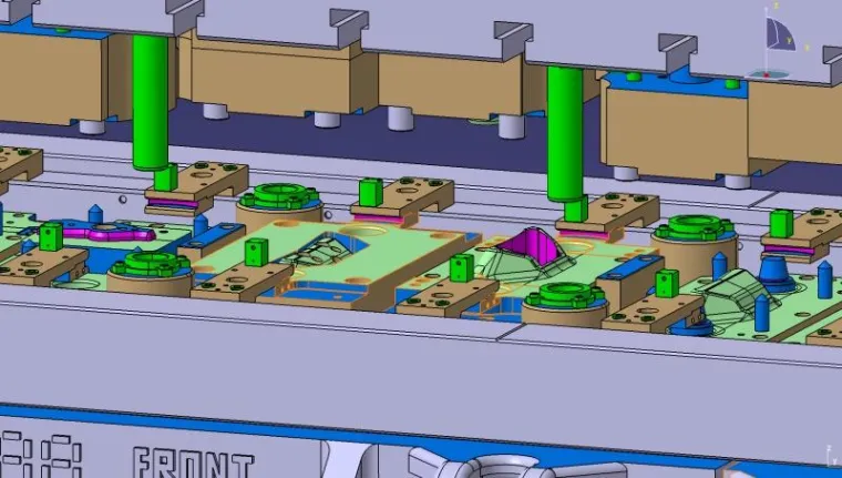 Bild: Transfersimulation mit OpTiX®KINSIM - Weniger Kollisionen und höhere Aus-bringung durch die virtuelle Presse