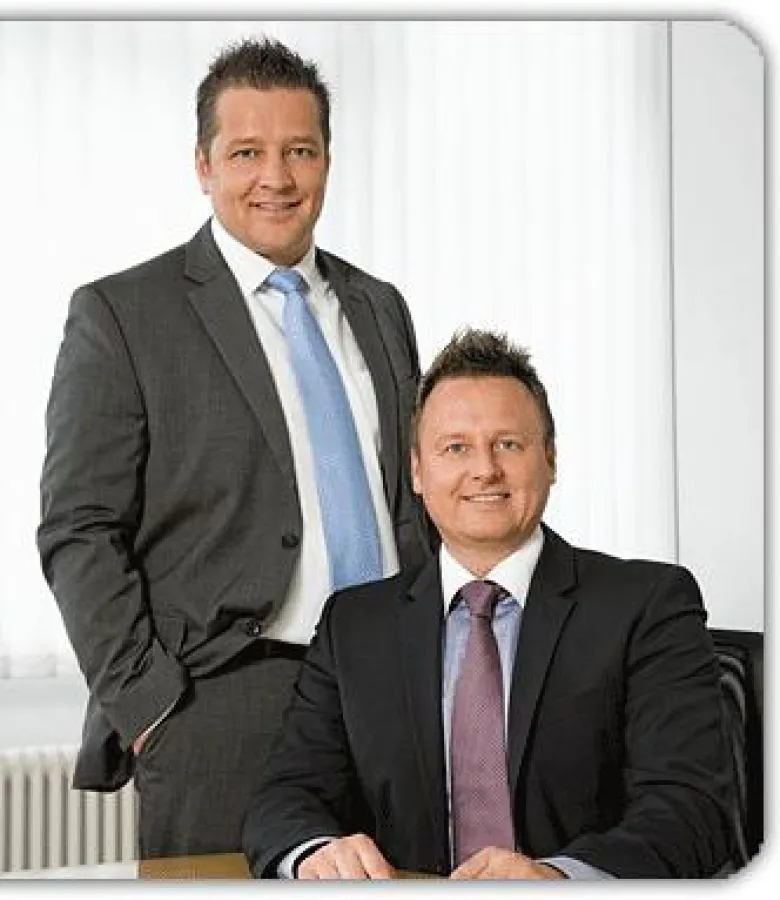 Die Geschäftsführer der VIEWENTO GmbH. v.l. Kay Schulz, Achim Krembs