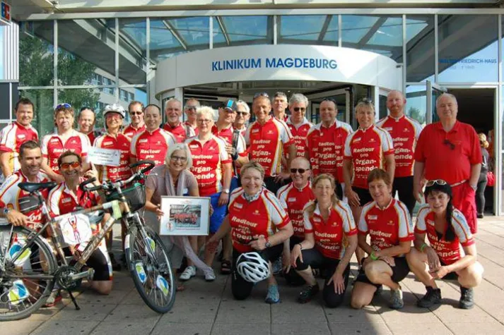 Radtour pro Organspende 2016 von Kempten nach Straßburg über 650 km Bild: Radtour pro Organspende 2016 von Kempten nach Straßburg über 650 km