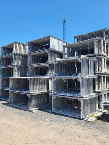 Bild: "Heep Gerüstbau GmbH: Nachhaltiges Bauen durch gebrauchte Gerüste"