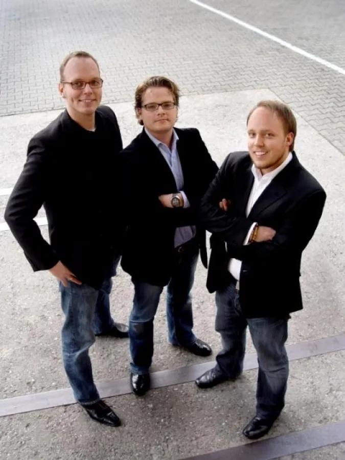 Team BF Communications: vl Puma (CD), Schöler (GF), Smieja (Text)