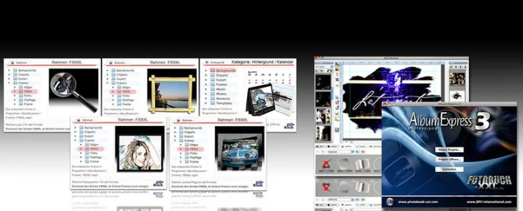 Bild: Fotobuch-XXL stellt neue Gestaltungselemente zur Fotobuchgestaltung zur Verfügung