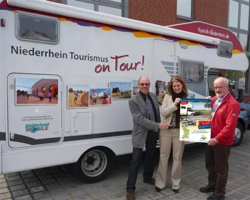 Bild: „Niederrheinische Reisemobiltage“ vom 26.-28.04.2013 – bei den Reisemobilisten sehr beliebt