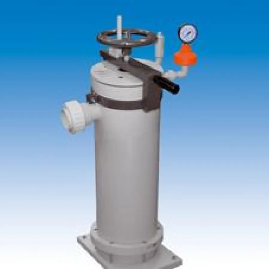 Sicherheit gepaart mit Komfort: ASV Stübbe bringt Schnellverschluss für Filter.