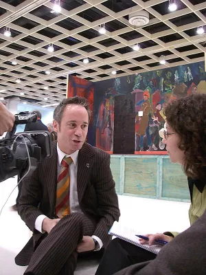 Bild: VernissageTV berichtet über die Kunstmessen Frieze London, Art Forum Berlin, FIAC Paris und Art Cologne