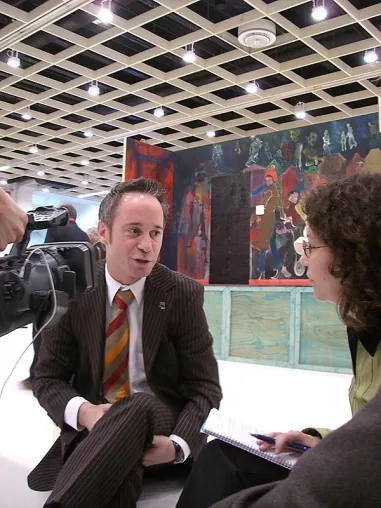 VernissageTV berichtet über die Kunstmessen Frieze London, Art Forum Berlin, FIAC Paris und Art Cologne Bild: VernissageTV berichtet über die Kunstmessen Frieze London, Art Forum Berlin, FIAC Paris und Art Cologne