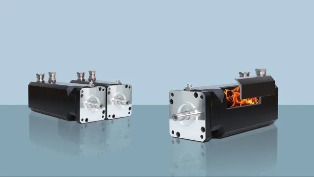 Bild: Sichere Servoantriebe bei Explosionsgefahr