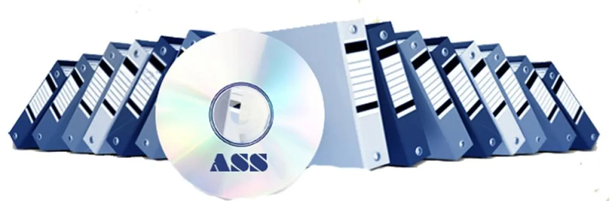 Durchschnittlich 350 Ordner mit 88.000 DIN-A4-Seiten passen nach der Speicherung in einem digitalen Formal auf eine DVD.