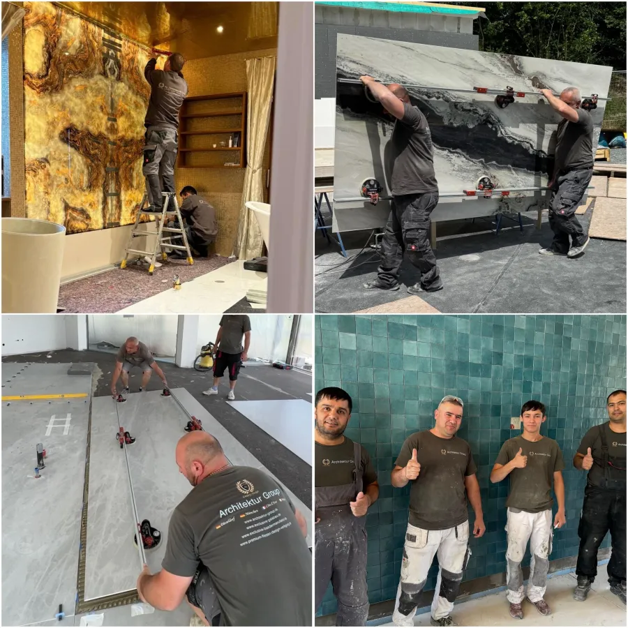 Luxury Stone Installation GmbH: Design-Verleger Team (© Luxury Stone Installation GmbH)
