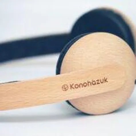 Bild: Lifestyle geht auch nachhaltig: ‘H3’ Kopfhörer aus Buchenholz von Konohazuk