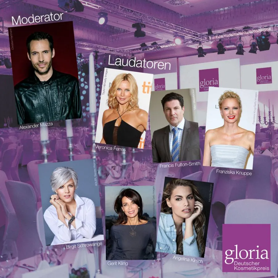 Gloria 2018: Moderator und Laudatoren