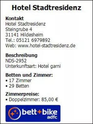 Bild: Bett&Bike Betriebe in grenzübergreifenden OpenStreetMap-Karten