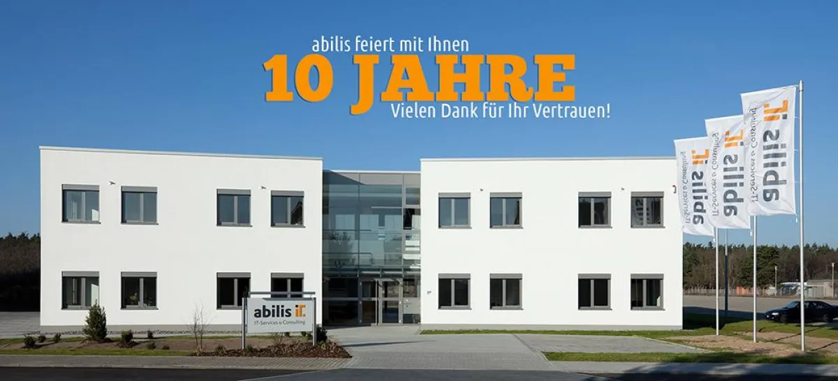 10 Jahre abilis - Firmenjubiläum