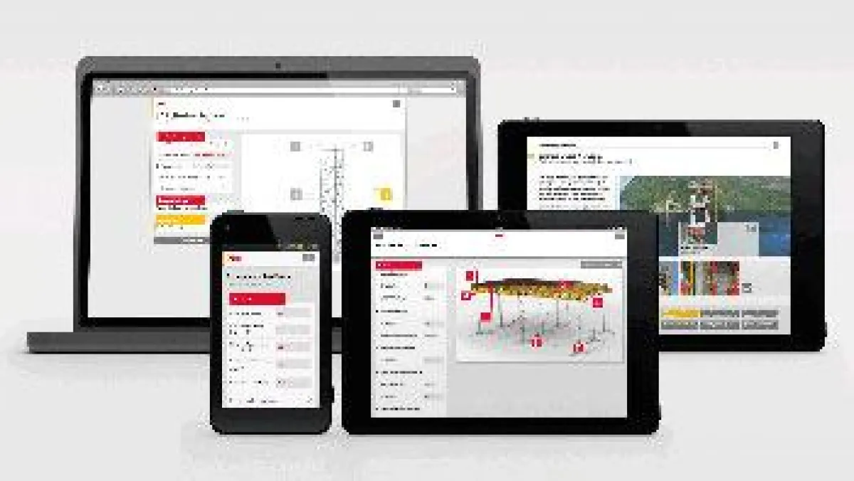 PERI Apps und Tools für den Baustellenalltag für verschiedenste Endgeräte. (Foto: PERI GmbH)